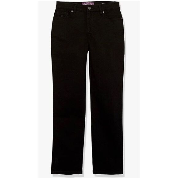 Gloria Vanderbilt Black Classic Stretch Amanda Jeans 16P - Picture 1 of 16
